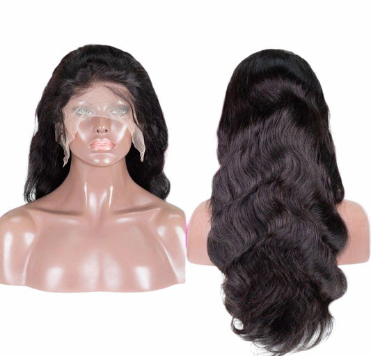 13x4 Transparent Lace Frontal Body Wave Wig