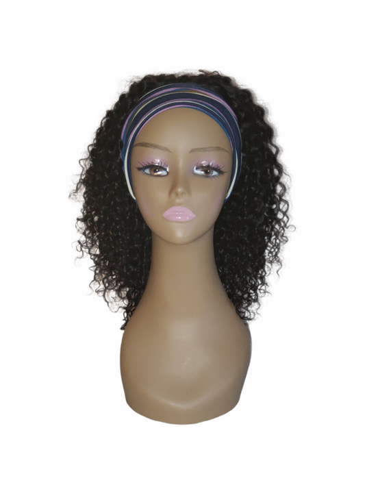 Curly Wave Headband Wig