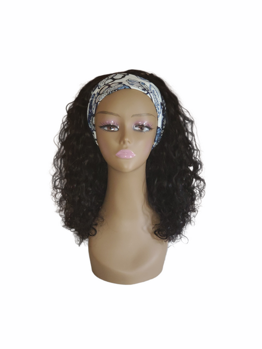 Water Wave Headband Wig