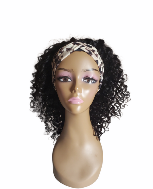 Deep Wave Headband Wig