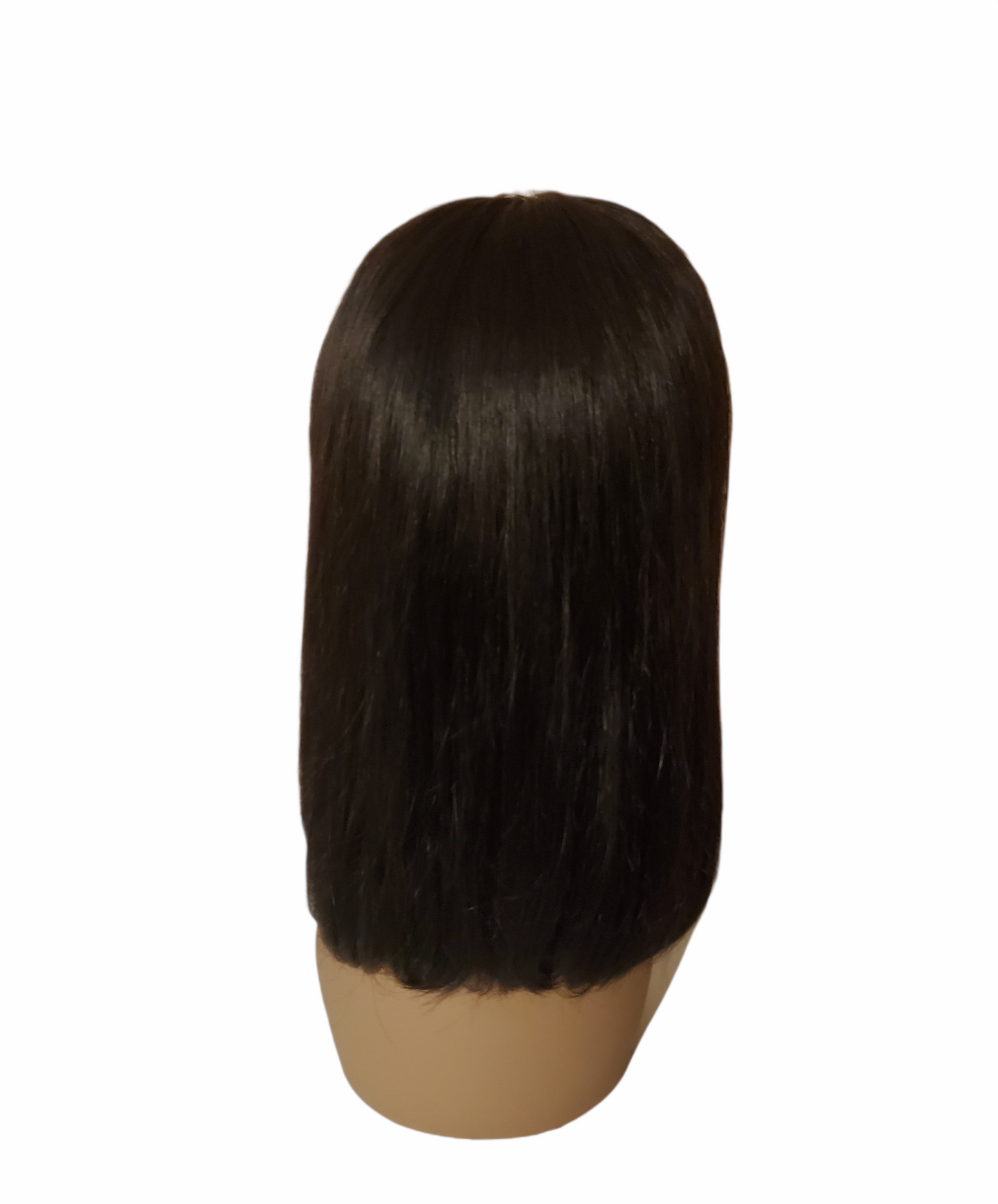 4x4 Transparent Lace Closure Bob Wig w/ Bangs