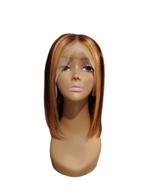 Transparent Lace Frontal Highlight Bob Wig