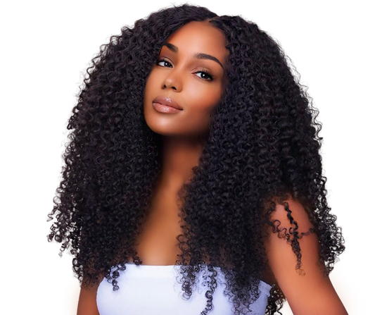 13x6 Transparent Lace Frontal Curly Wave Wig